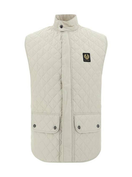 Icon Gilet Quilted Vest Ivory - BELSTAFF - BALAAN 1