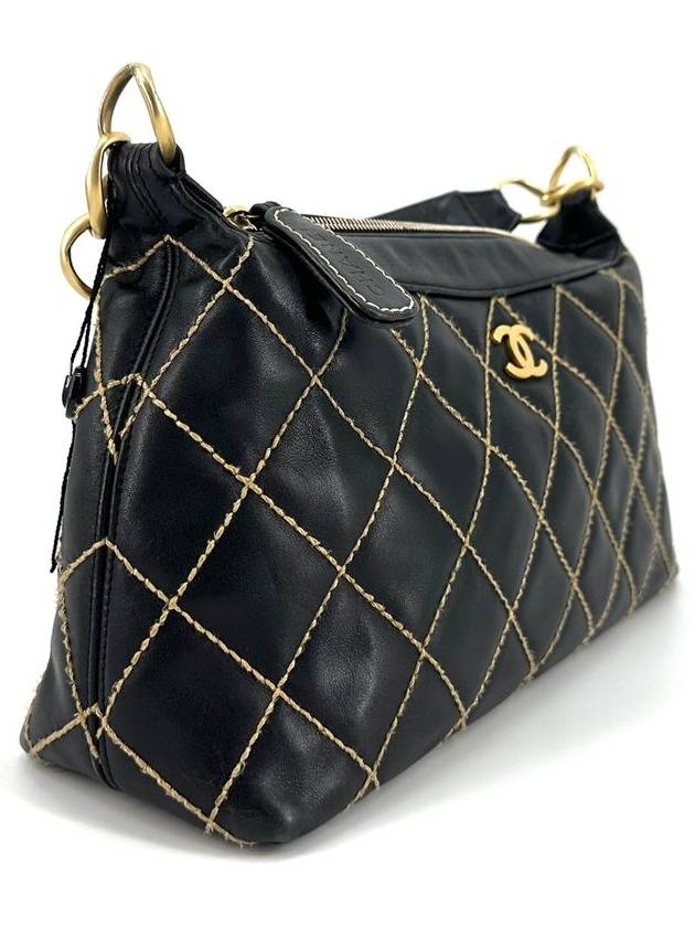 Wild Stitch Hobo Bag Shoulder - CHANEL - BALAAN 4