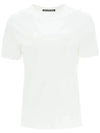 Face Patch Short Sleeve T-Shirt White - ACNE STUDIOS - BALAAN 3