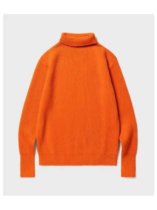 ANDERSEN Navy Turtleneck Orange - ANDERSEN-ANDERSEN - BALAAN 1