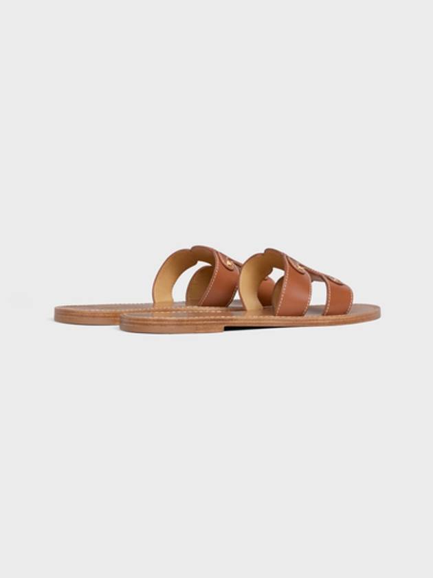 Triomphe Calfskin Mule Tan - CELINE - BALAAN 4