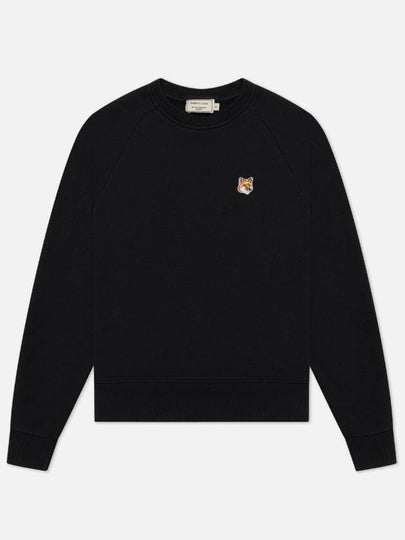 Fox Head Patch Adjusted Sweatshirt Black - MAISON KITSUNE - BALAAN 2