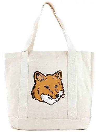 Women s Fox Head Tote Bag 270425 - MAISON KITSUNE - BALAAN 1