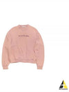 Blurred Logo Sweatshirt Faded Purple - ACNE STUDIOS - BALAAN 2