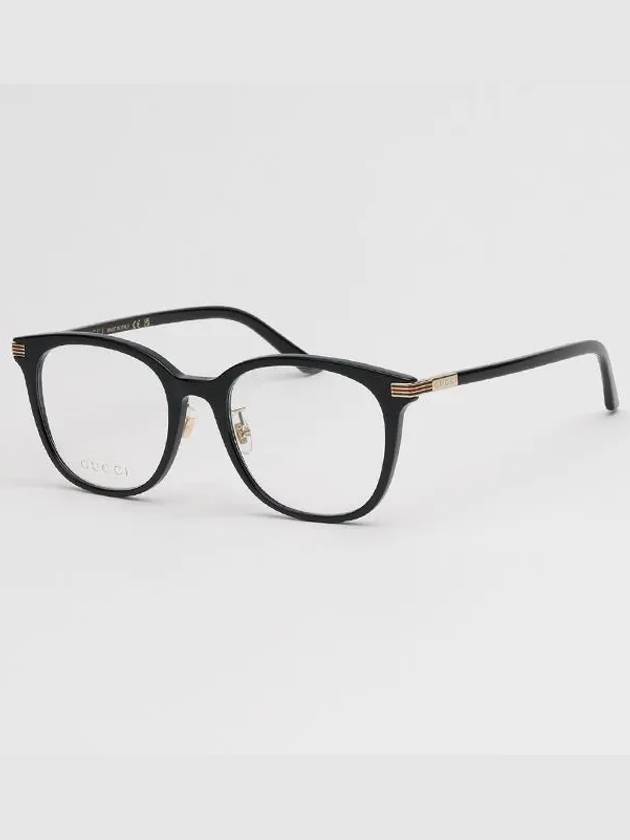 Glasses frame GG1453OK 001 Asian fit men women horn rim - GUCCI - BALAAN 6