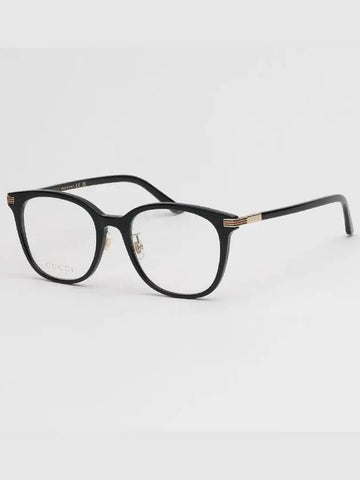 Glasses frame GG1453OK 001 Asian fit men women horn rim - GUCCI - BALAAN 1