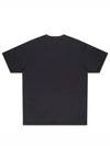 Logo Patch Short Sleeves T-Shirt Black - STONE ISLAND - BALAAN 3