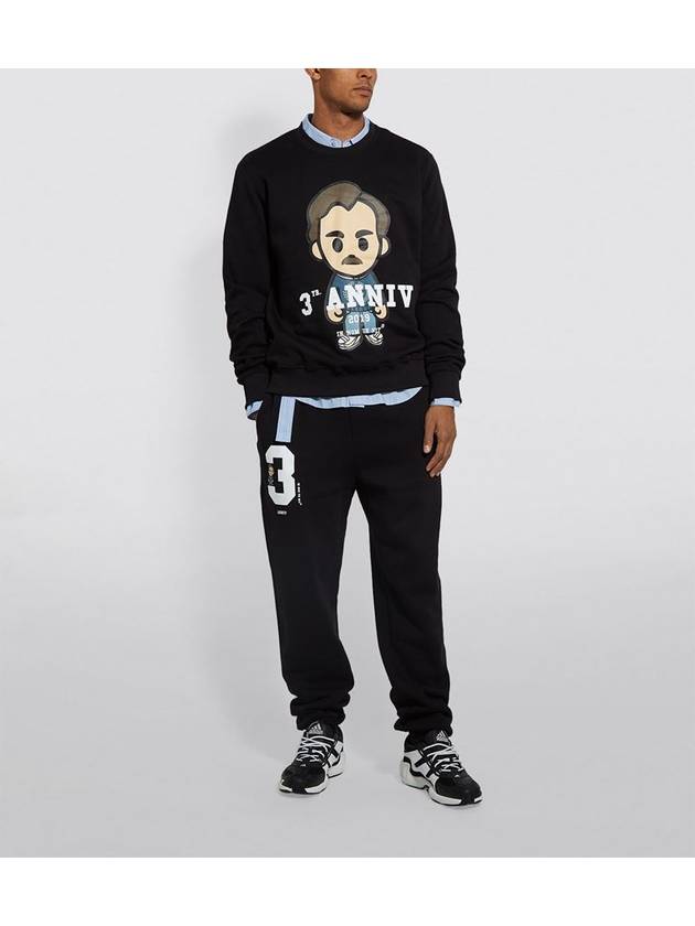 Big Pablo Sweatshirt Black - IH NOM UH NIT - BALAAN 4