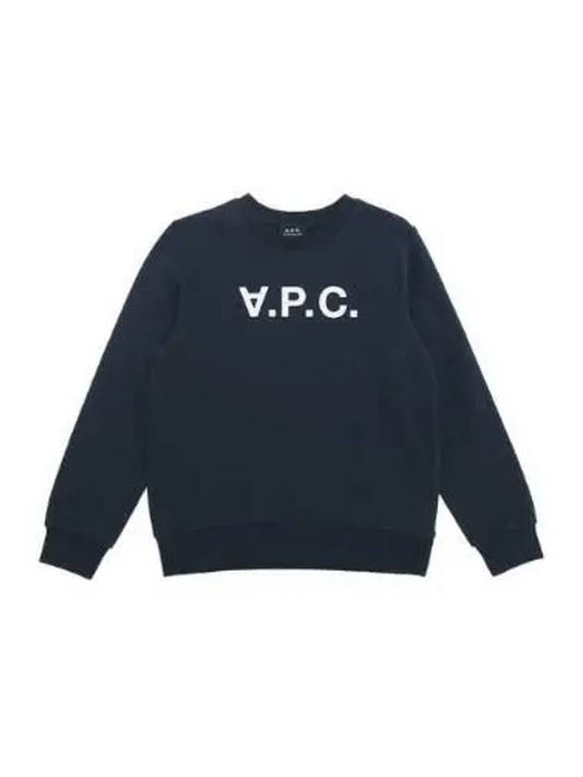 VPC Logo Sweatshirt Navy - A.P.C. - BALAAN 2