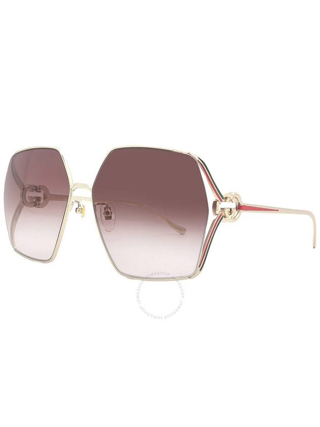 gradient oversized frame sunglasses GG1322SA003 - GUCCI - BALAAN 4