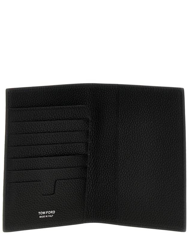 Tom Ford Logo Passport Holder - TOM FORD - BALAAN 3