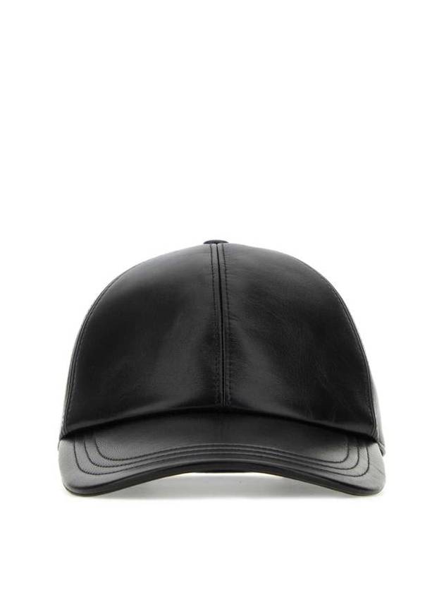 Logo Detail Ball Cap Black - PRADA - BALAAN 2