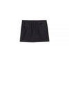 Giubba Denim Cotton A-Line Skirt Black - MAX MARA - BALAAN 2