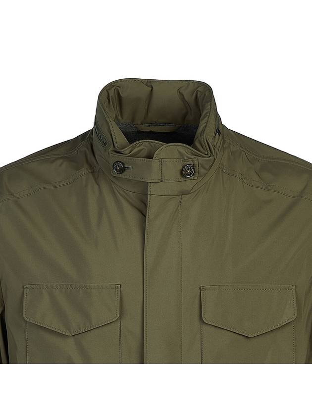 Traveler Windmate Bomber Jacket Green - LORO PIANA - BALAAN 5