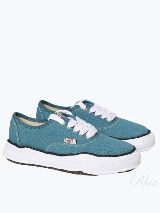 Baker OG Sole Canvas Low Top Sneakers Blue - MIHARA YASUHIRO - BALAAN 2