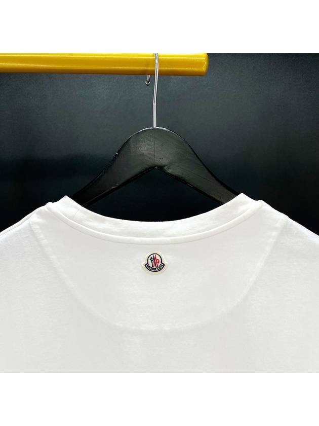 Pocket short sleeve t shirt white XL size - MONCLER - BALAAN 6