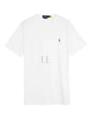 Embroidered Logo Pony Short Sleeve T-Shirt White - POLO RALPH LAUREN - BALAAN 2