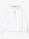 Logo Print Hoodie White - LACOSTE - BALAAN 2