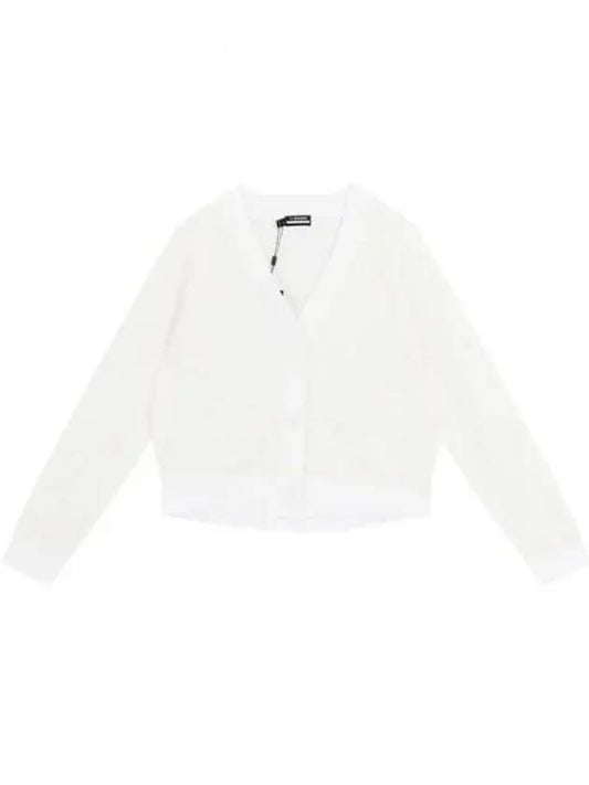 Women's Hanna Knit Cardigan White - J.LINDEBERG - BALAAN 2