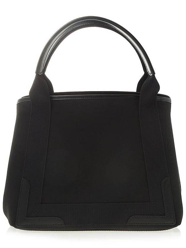 Cabas Logo Canvas Small Tote Bag Black - BALENCIAGA - BALAAN 4