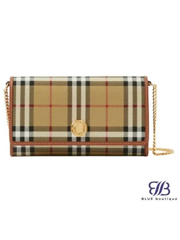 Vintage Check Chain Mini Cross Bag Archive Beige - BURBERRY - BALAAN 2