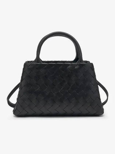 Intrecciato New Roma Tote Bag Black - BOTTEGA VENETA - BALAAN 2