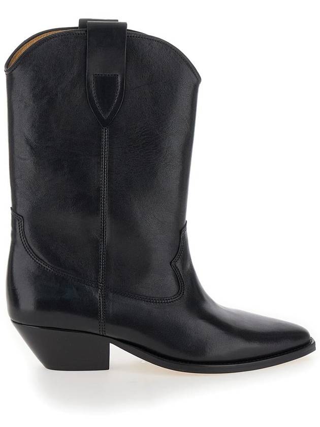 Duerto Ankle Middle Boots Black - ISABEL MARANT - BALAAN 2