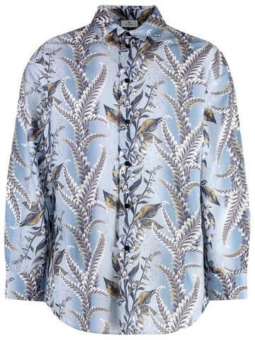 Etro Printed Cotton Shirt - ETRO - BALAAN 1