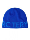 Word Head Toque Beanie Blue - ARC'TERYX - BALAAN 1