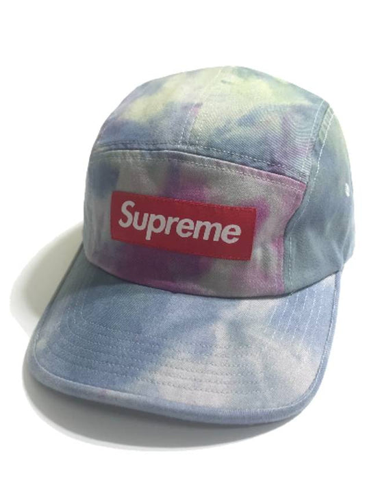 Washed Chino Twill Camp Cap Tie Dye Multi Color Washed Chino Twill Camp Cap - SUPREME - BALAAN 2