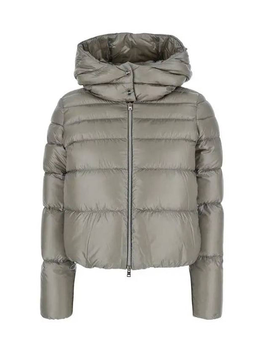 Resort Down Hooded Padding Grey - HERNO - BALAAN 2