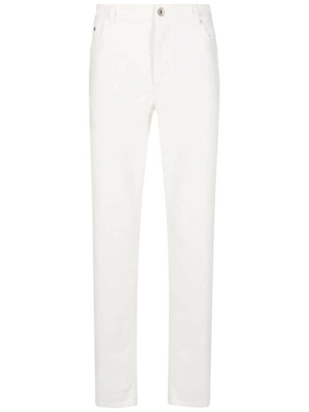 Dyed Denim Jeans White - BRUNELLO CUCINELLI - BALAAN 2