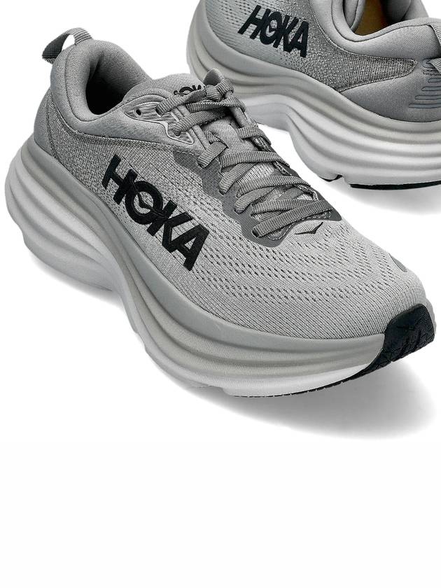 Bondi 8 Low Top Sneakers Grey - HOKA ONE ONE - BALAAN 2