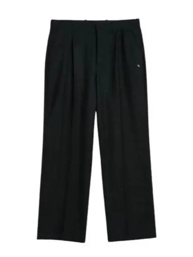 BORROWED CHINO BLACK PANAMA WOOL M421BBPW Pants - OUR LEGACY - BALAAN 1