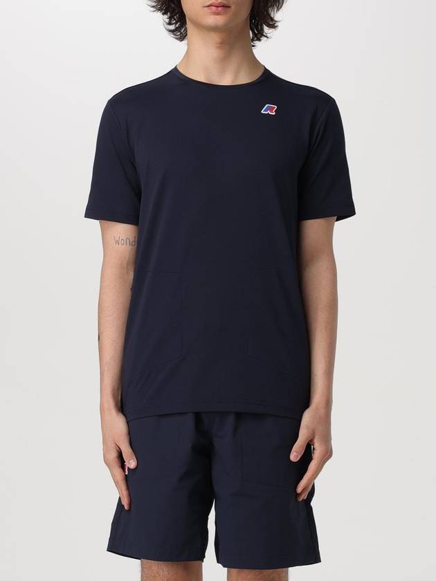 T-shirt K-Way in jersey con patch - K-WAY - BALAAN 1