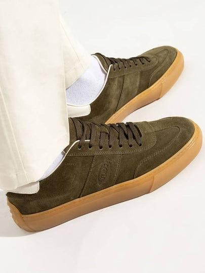 Tod’s Suede Sneakers, Men's, Green - TOD'S - BALAAN 2