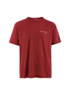 Geroa SS T shirt Man Ruby Red 10227 244 - KLATTERMUSEN - BALAAN 1