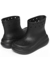 Crush Middle Boots Black - CROCS - BALAAN 4