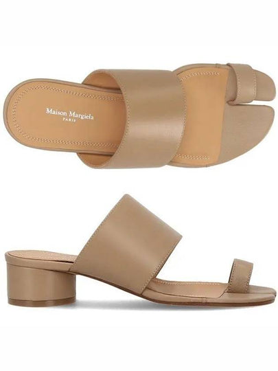 Women's Tabi Bold Strap Hanna Mule Beige - MAISON MARGIELA - BALAAN 2