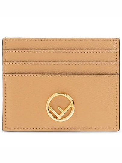 Signature Logo Card Wallet Beige - FENDI - BALAAN 2