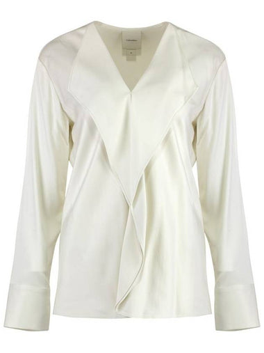 Calvin Klein Viscose Blouse - CALVIN KLEIN - BALAAN 1