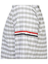 Men's Check Oxford Long Sleeve Shirt Grey - THOM BROWNE - BALAAN 11