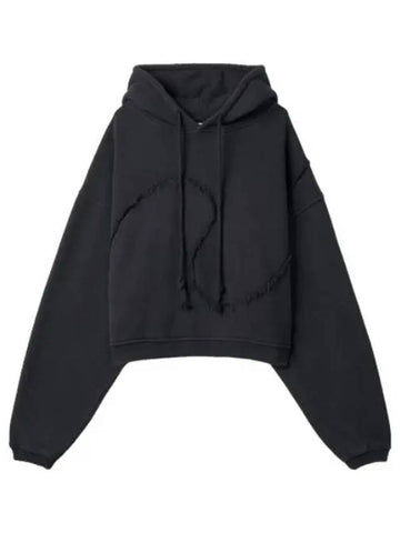 Swill Premium Hooded Black T Shirt Hoodie - ERL - BALAAN 1