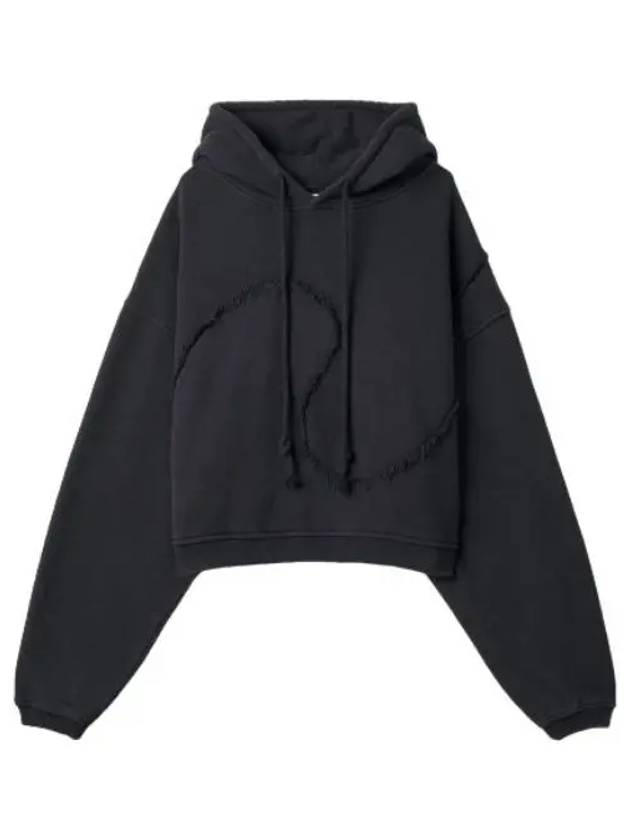 Swill Premium Hooded Black T shirt Hoodie - ERL - BALAAN 1