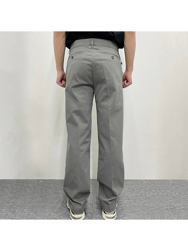 Chino Straight Pants Grey - AMI - BALAAN 5