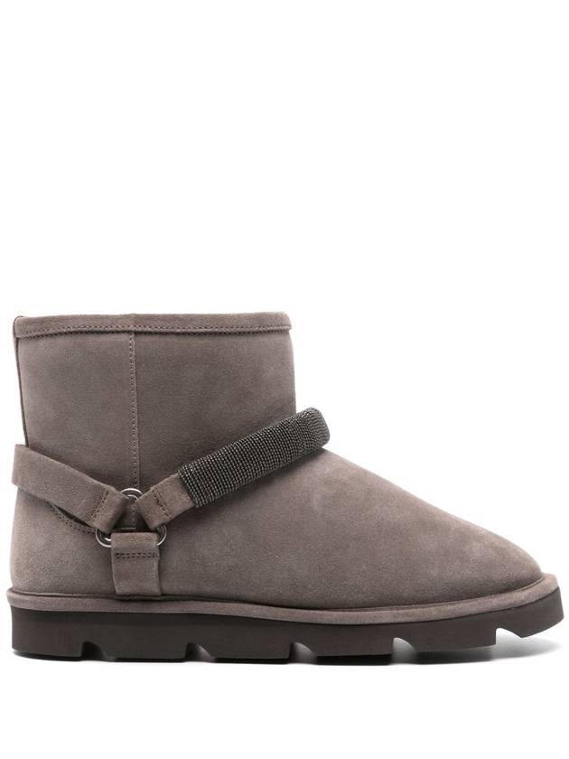 Brunello Cucinelli Boots Grey - BRUNELLO CUCINELLI - BALAAN 1