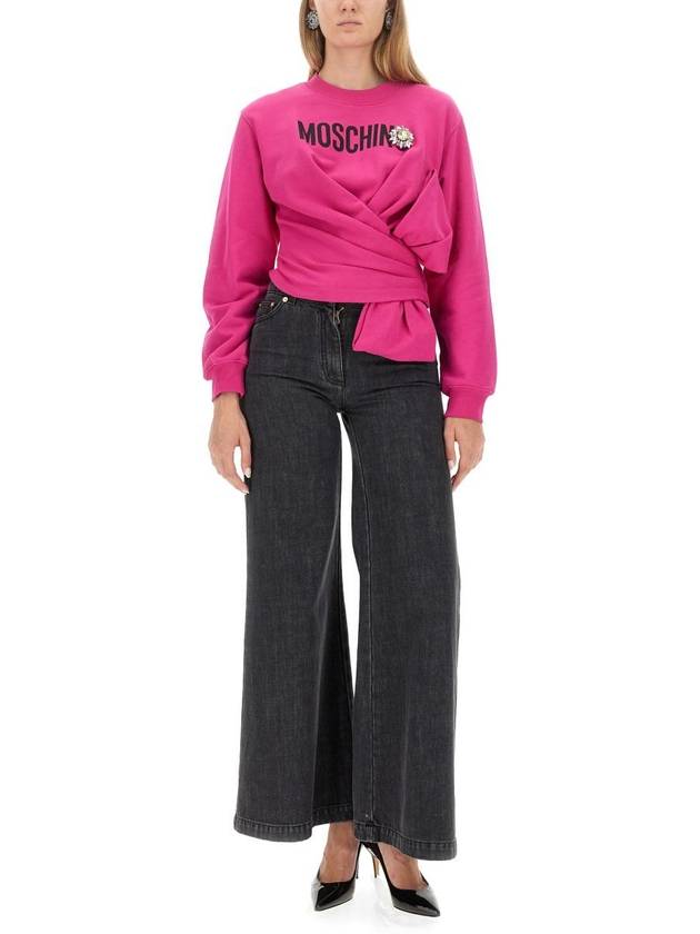 23 fw Jeans Wide Leg 033454230555 B0040498465 - MOSCHINO - BALAAN 3