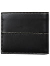 Center Stitch Halfwallet Black - TOD'S - BALAAN 3