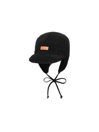 KODAK Apparel Corduroy String Trooper Hat BLACK - KODO - BALAAN 1