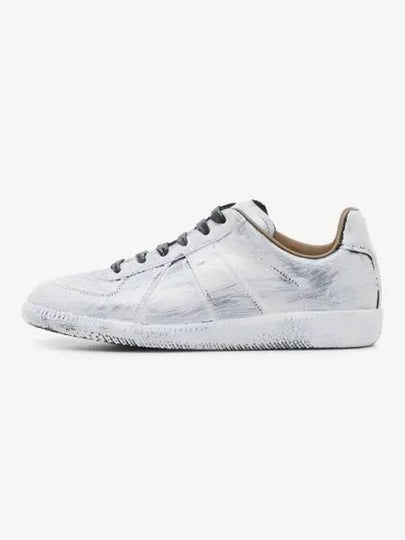 Replica Painting German Army Low Top Sneakers White - MAISON MARGIELA - BALAAN 2